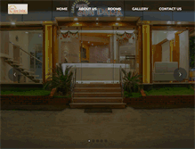 Tablet Screenshot of hotelsunparkpondy.com